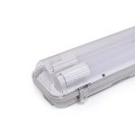 Noxion LED Allmänbruksarmatur Vattentät Armatur Poseidon V2.0 incl. 2x Noxion LED Rör T8 Standard Output 9W 2x900lm - 840 Kallvit | 60cm