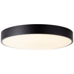 Brilliant Slimline Taklampa Metall Plast Vit Svart 58W 6800lm - 830-865 CCT | 490mm - Fjärrkontroll Dimbar