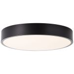 Brilliant Slimline Taklampa Metall Plast Svart Vit 22W 2400lm - 830 Varm Vit | 330mm
