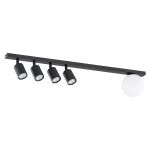 Emibig Taklampa Baster Stål Svart | Passande för 4x GU10 - Max 8W, 1x E14 - Max 10W
