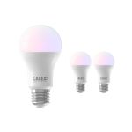 Flerpack 3x Calex Smart Tuya Wifi E27 Päron 8.5W 806lm - 822-840 Justerbar Vit | RGBW - Dimbar - Ersättare 60W