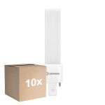 Flerpack 10x Ledvance DULUX-S LED 3.5W - 840 Kallvit | 2-Stift - Ersättare 7W