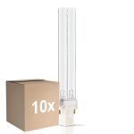 Flerpack 10x Philips PL-S 11W - UV-C | 2-Stift