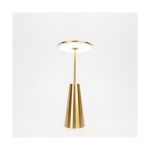 Eglo Bordslampa Piccola Stål Guld 2W 270lm - 824-830-840 CCT | IP54 - Touch Dimbar - USB-C