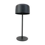 Eglo Bordslampa Roccanova Solar Stål Svart 2W 270lm - 830 Varm Vit | IP44 - Touchdimmerbar - USB-C