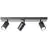 Brilliant Jello Taklampa Metall Matt Svart 13.5W 1035lm - 830 Varm Vit | Inkl. 3x GU10