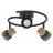 Ledvance LED Decor Spot Cork Stål Spiral Svart 10W 690lm - 827 Extra Varm Vit | Dimbar