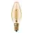 Ledvance Vintage 1906 LED E14 Kronljus Guld 3.4W 250lm - 822 Extra Varm Vit | Dimbar - Ersättare 25W
