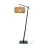 Good&Mojo Golvlampa Iguazu Textil Brun | Passande för 1x E27 