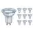 Flerpack 10x Ledvance Performance LED Spot Reflektor GU10 PAR16 4.3W 350lm 120D - 827 Extra Varm Vit | Ersättare 32W
