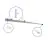 Bright Choice 1-Fas Skenasystem 1m Vit | incl. Ändkåpa och Strömkontakt