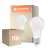 Flerpack 10x Ledvance Classic LED E27 Päron Matt 8.8W 806lm - 827 Extra Varm Vit | Dagsljus Sensor - Ersättare 60W