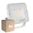 Flerpack 8x Ledvance LED Strålkastare Kompakt Vit 20W 2000lm 100D - 840 Kallvit | IP65 - Symmetrisk 
