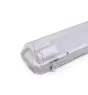 Noxion LED Allmänbruksarmatur Vattentät Armatur Poseidon V2.0 incl. 2x Noxion LED Rör T8 Standard Output 19W 2x2300lm - 840 Kallvit | 150cm