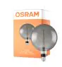 Osram Vintage 1906 LED E27 Globe Filament Smoke 200mm 5W 110lm - 818 Extra Varm Vit | Dimbar - Ersättare 25W