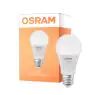 Osram Smart+ Matter Classic LED E27 Päron Matt 9W 806lm - 827-865 Justerbar Vit | Dimbar - Ersättare 60W