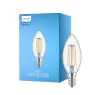 Philips Corepro LED Kronljus E14 Filament Klar 4.3W 470lm - 827 Extra Varm Vit | Ersättare 40W