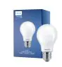 Philips MASTER Value LED Lampa E27 Päron Matt 7.8W 1055lm - 927 Extra Varm Vit | Bästa färgåtergivning - Dimbar - Ersättare 75W