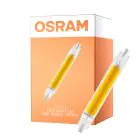 Osram LED Slim Line R7S LED R7S 118mm Klar 8W 806lm - 840 Kallvit | Ersättare 60W