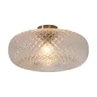 It's about RoMi Taklampa Venice Glas Transparent | Passande för 1x E27 