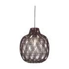 Good&Mojo Pendellampa Mendoza Bambu Burgundy L | Passande för 1x E27 