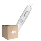 Flerpack 10x Ledvance LED Rör T5 (Mains AC) High Efficiency 7W 1100lm - 840 Kallvit | 55cm - Ersättare 14W