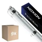 Flerpack 9x Noxion LED Allmänbruksarmatur Vattentät Poseidon V3.0 30W 3900/4200lm - 830-865 CCT | 120cm - Kabelgenomföring (5x2.5mm2) - Rörelse- Och Ljussensor
