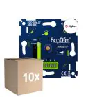 Flerpack 10x EcoDim.07 LED Dimmer Zigbee Basic Tryck/Vrid 0-200W (RC)