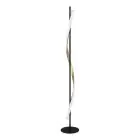 Eglo Golvlampa Conaprato Stål Brushed Mässing, Svart 20W 2500lm - 827-840-865 CCT | Dimbar
