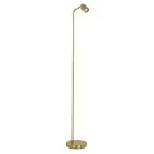 Eglo Golvlampa Rigomagno Stål Mässing | Passande för GU10